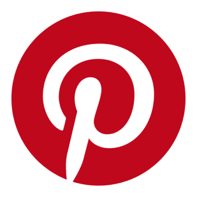 Pinterest red logo