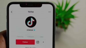 Phone displaying a TikTok app profile, which is the featured image of an article to Get Followers on TikTok