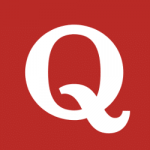 Quora Platform's red Q logo for a page that you can buy Quora followers