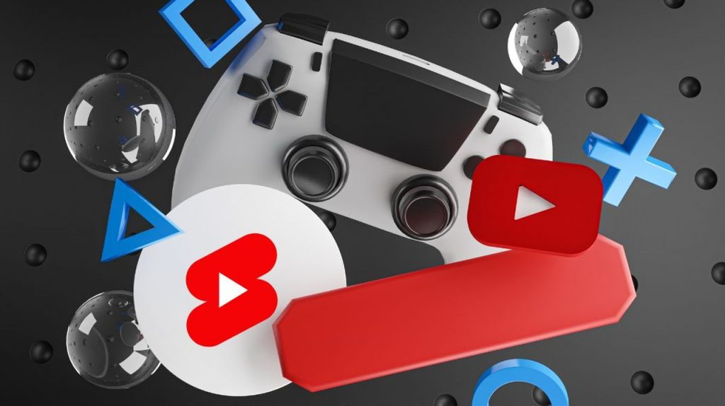 Image of a blog with game console and YouTube logos